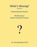 What's Missing?: Finnish Alphabet Puzzles
