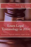 Learn Legal Terminology in 2014: Essential English-Chinese Legal Terms
