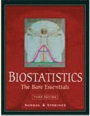 Biostatistics: The Bare Essentials