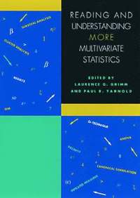Reading and Understanding MORE Multivariate Statistics (h�ftad)