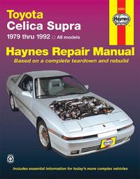Toyota Celica Supra (1979-1992) Automotive Repair Manual (inbunden)