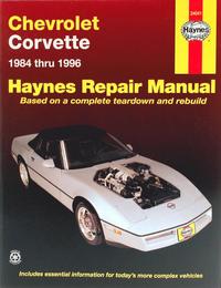 Chevrolet Corvette (1984-1996) Automotive Repair Manual (h�ftad)