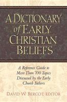 Dictionary of Early Christian Beliefs (inbunden)