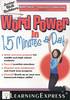 Word Power in 15 Minutes a Day