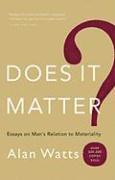 Does it Matter? (h�ftad)