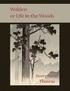 Walden or Life in the Woods