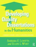 Developing Quality Dissertations in the Humanities