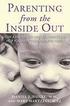 Parenting from the Inside Out