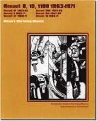 Renault 8, 10, 1100 1962-1971 Owners Workshop Manual (h�ftad)