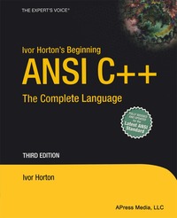 Ivor Horton's Beginning Ansi C++ The Complete Language 3rd Edition (inbunden)