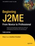 Beginning J2ME: From Novice to Professional 3rd Edition