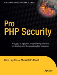 Pro PHP Security (h�ftad)