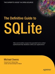 The Definitive Guide to SQLite (h�ftad)
