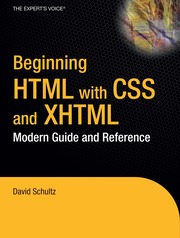 Beginning HTML With CSS & XHTML: Modern Guide & Reference (h�ftad)