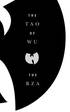 The Tao of Wu by The 'RZA'