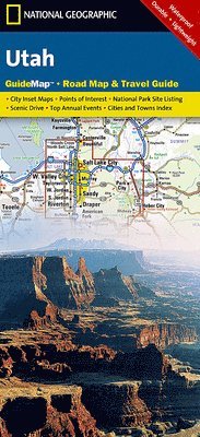 Utah State Guide Map (h�ftad)