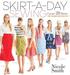 Skirt-a-day Sewing