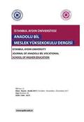 Istanbul Aydin Universitesi: Anadolu Bil Myo Dergisi