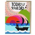 6-Pack Lisa Congdon for Em & Friends Women Today is Your Day Card
