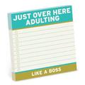 Knock Knock Adulting Sticky Notes (4 x 4-inches)