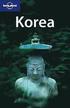 Lonely Planet Korea