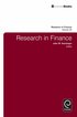 Research in Finance: Volume 29