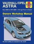 Vauxhall/Opel Astra (Dec 09 - 13) 59 to 13