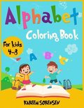 Alphabet Coloring Book for Kids 4-8