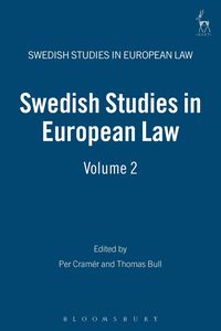 Swedish Studies in European Law (h�ftad)