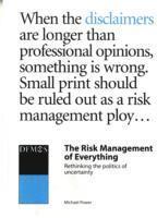 Risk Management Of Everything (h�ftad)