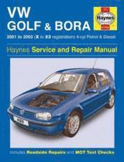 VW Golf and Bora 4-cyl Petrol and Diesel Service and Repair Manual (inbunden)