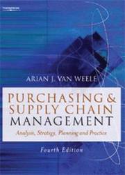 Purchasing And Supply Chain Management (h�ftad)