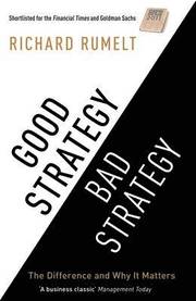 Good Strategy/bad Strategy (h�ftad)