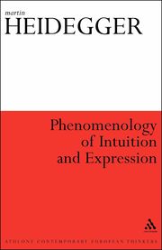 Phenomenology of Intuition and Expression (h�ftad)