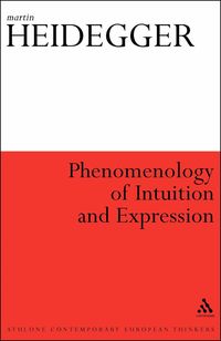 Phenomenology Of Intuition And Expression (inbunden)