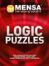 'Mensa' Logic Puzzles