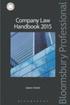Company Law Handbook 2013