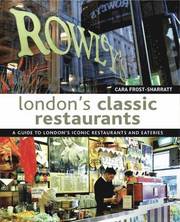 London's Classic Restaurants (h�ftad)