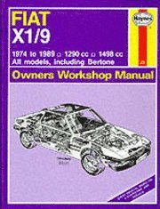 Fiat X1/9 1974-89 Owner's Workshop Manual (inbunden)