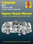 Porsche 911, 1965-89 Coupe, Targa and Cabriolet Automotive Repair Manual