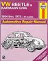 VW Beetle and Karmann Ghia (1954-79) Automotive Repair Manual