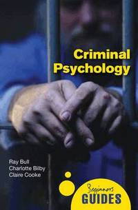 Criminal Psychology (h�ftad)