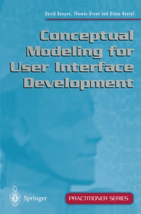 Conceptual Modeling for User Interface Development (inbunden)