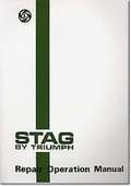 Triumph Workshop Manual: Stag: Part No. Akm3966