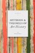 Methods &; Theories of Art History