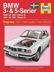 BMW 3- & 5-serier (81 - 91) Svensk text (kartonnage)