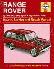 Range Rover Service and Repair Manual (h�ftad)