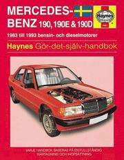 Mercedes-Benz 190, 190E & 190D (83 - 93) Svensk text (kartonnage)