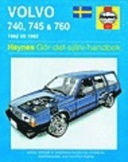 Volvo 740, 745 & 760 (82 - 92) Svensk text (kartonnage)
