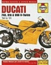 Ducati 748, 916 and 996 4-valve V-twins Service and Repair Manual (inbunden)